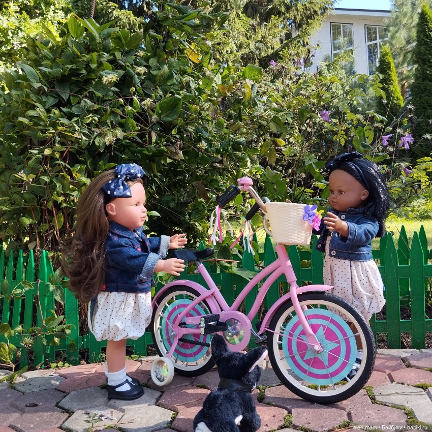 Сентябрьская прогулка Нэни и Нины🌼Lamagik dolls