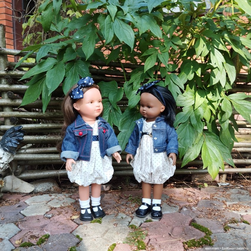 Сентябрьская прогулка Нэни и Нины🌼Lamagik dolls