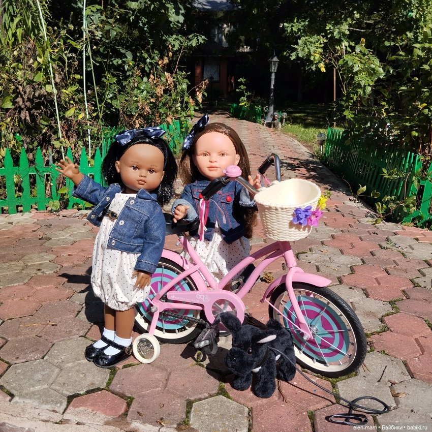 Сентябрьская прогулка Нэни и Нины🌼Lamagik dolls