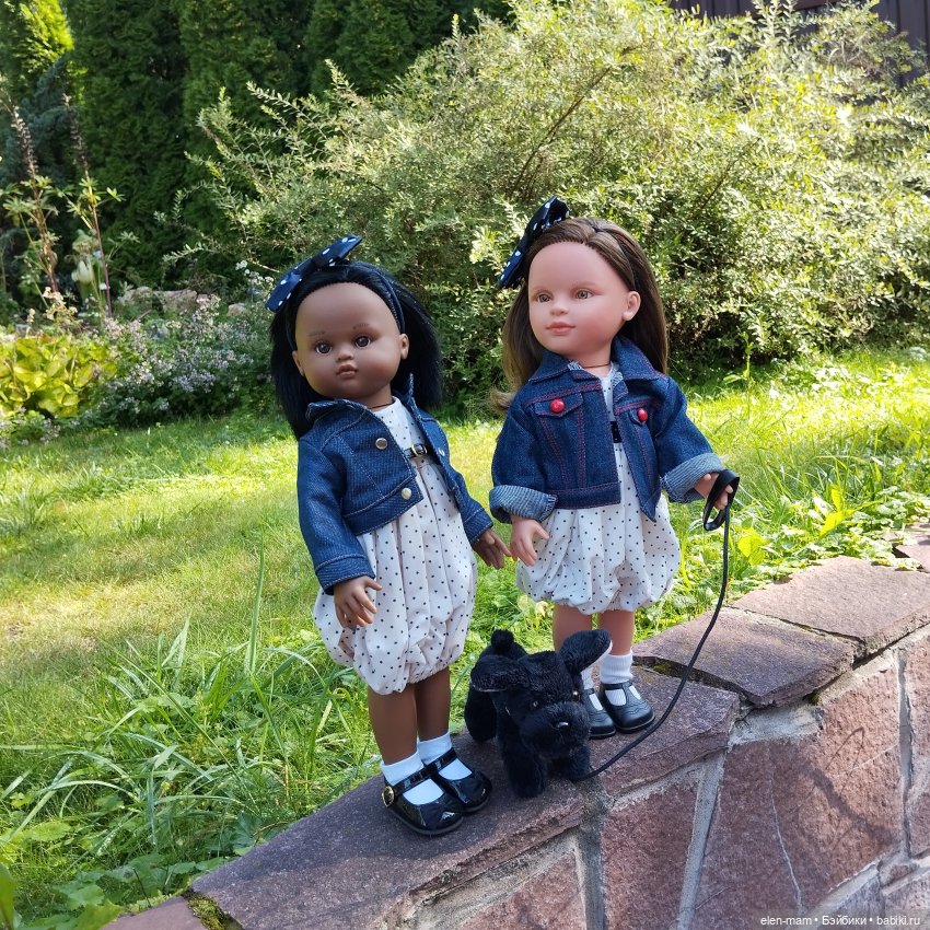Сентябрьская прогулка Нэни и Нины🌼Lamagik dolls