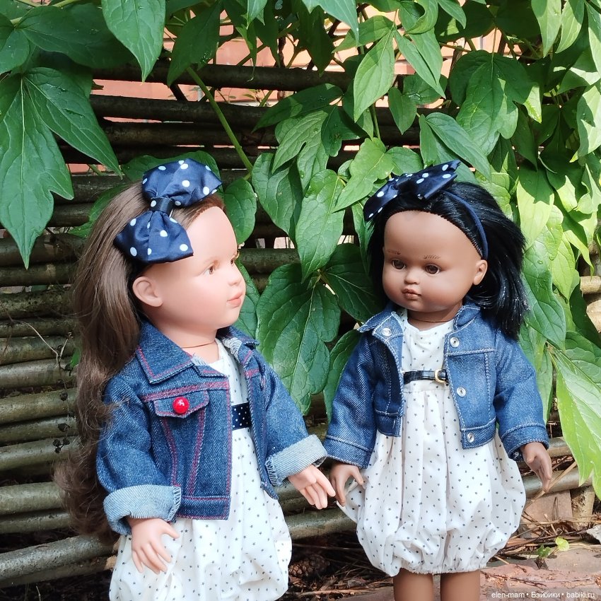 Сентябрьская прогулка Нэни и Нины🌼Lamagik dolls