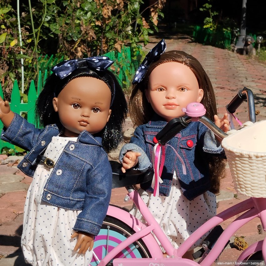 Сентябрьская прогулка Нэни и Нины🌼Lamagik dolls