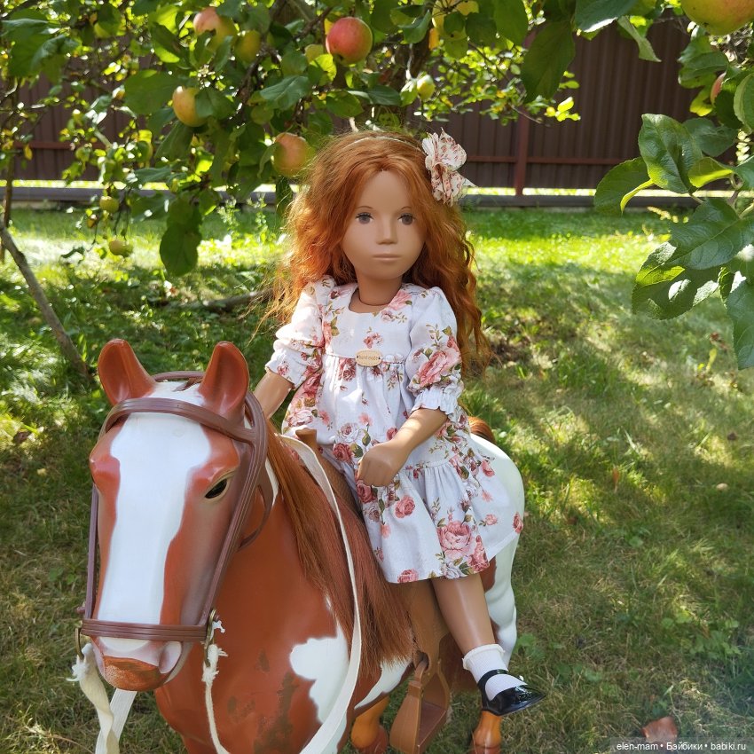 Конная прогулка🐎 — Куклы Sasha Morgenthaler (Саша Моргенталер): Trendon