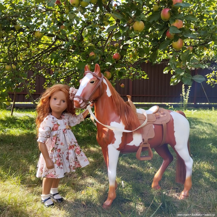 Конная прогулка🐎 — Куклы Sasha Morgenthaler (Саша Моргенталер): Trendon