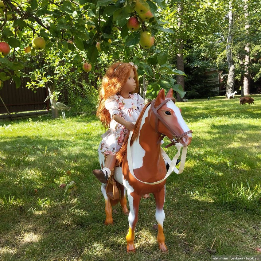 Конная прогулка🐎 — Куклы Sasha Morgenthaler (Саша Моргенталер): Trendon