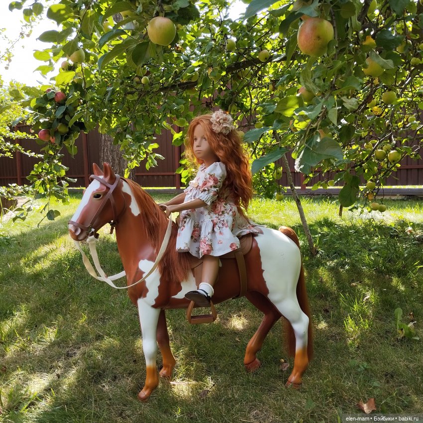 Конная прогулка🐎 — Куклы Sasha Morgenthaler (Саша Моргенталер): Trendon