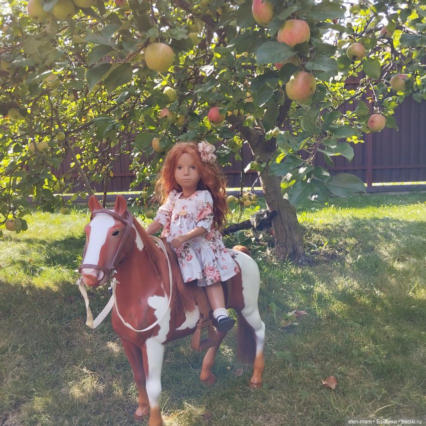 Конная прогулка🐎 — Куклы Sasha Morgenthaler (Саша Моргенталер): Trendon