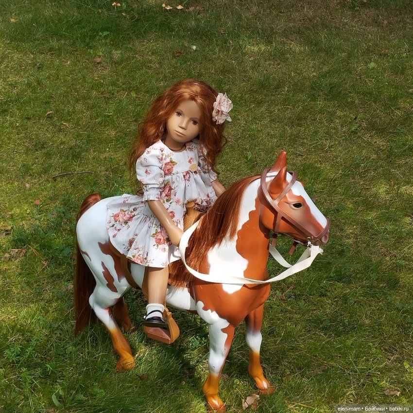 Конная прогулка🐎 — Куклы Sasha Morgenthaler (Саша Моргенталер): Trendon