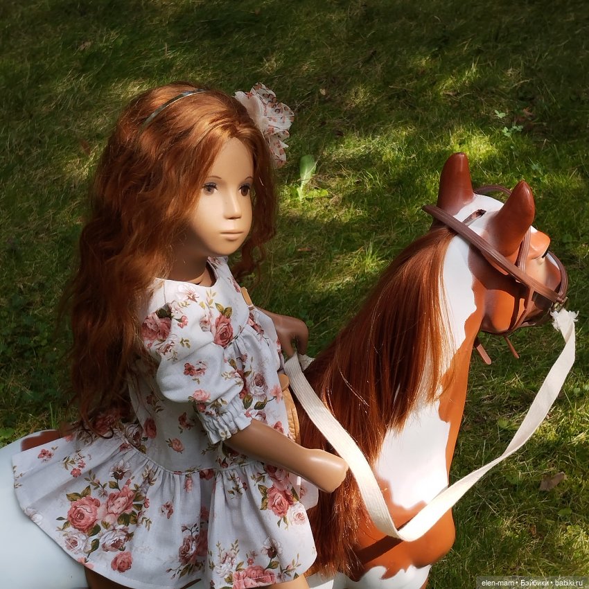 Конная прогулка🐎 — Куклы Sasha Morgenthaler (Саша Моргенталер): Trendon