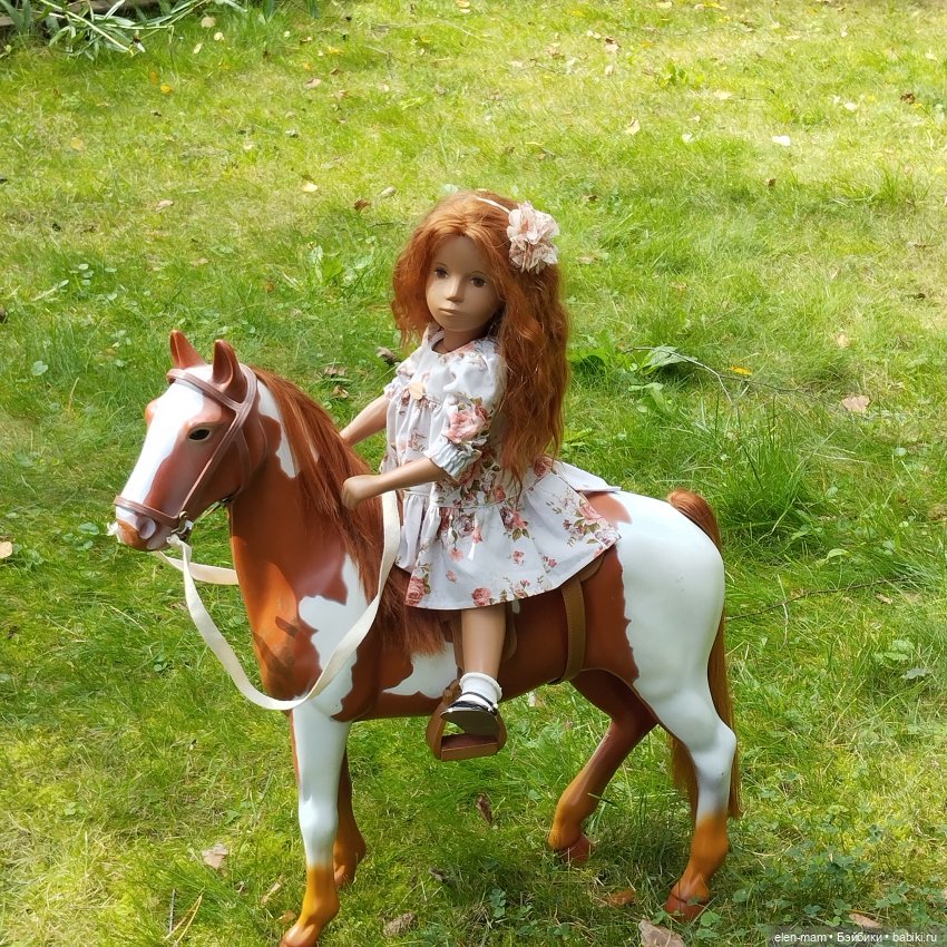 Конная прогулка🐎 — Куклы Sasha Morgenthaler (Саша Моргенталер): Trendon