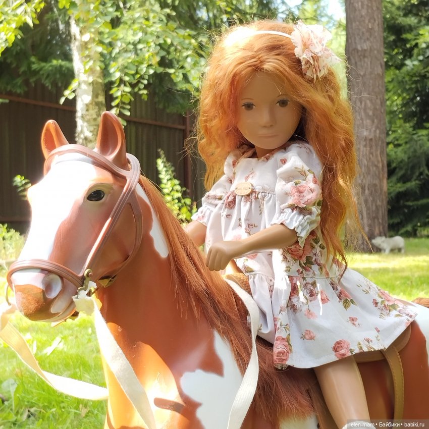 Конная прогулка🐎 — Куклы Sasha Morgenthaler (Саша Моргенталер): Trendon