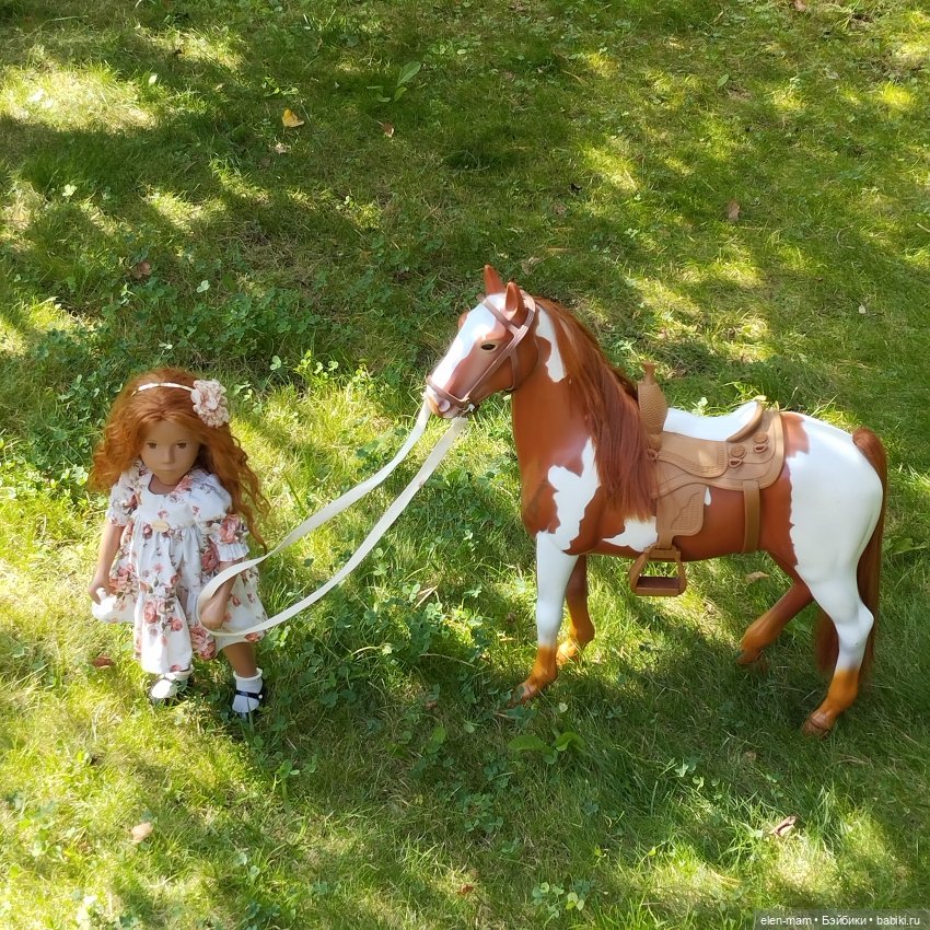 Конная прогулка🐎 — Куклы Sasha Morgenthaler (Саша Моргенталер): Trendon