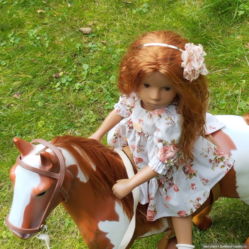Конная прогулка🐎 — Куклы Sasha Morgenthaler (Саша Моргенталер): Trendon