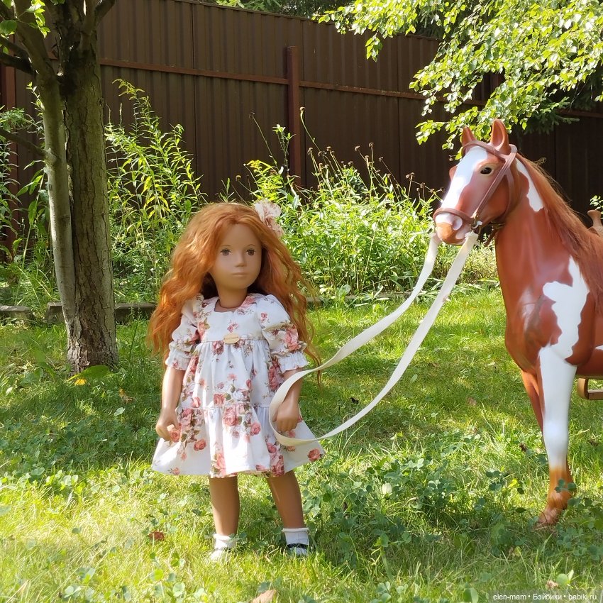 Конная прогулка🐎 — Куклы Sasha Morgenthaler (Саша Моргенталер): Trendon