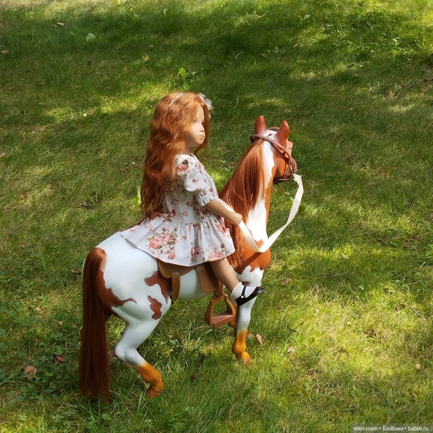 Конная прогулка🐎 — Куклы Sasha Morgenthaler (Саша Моргенталер): Trendon