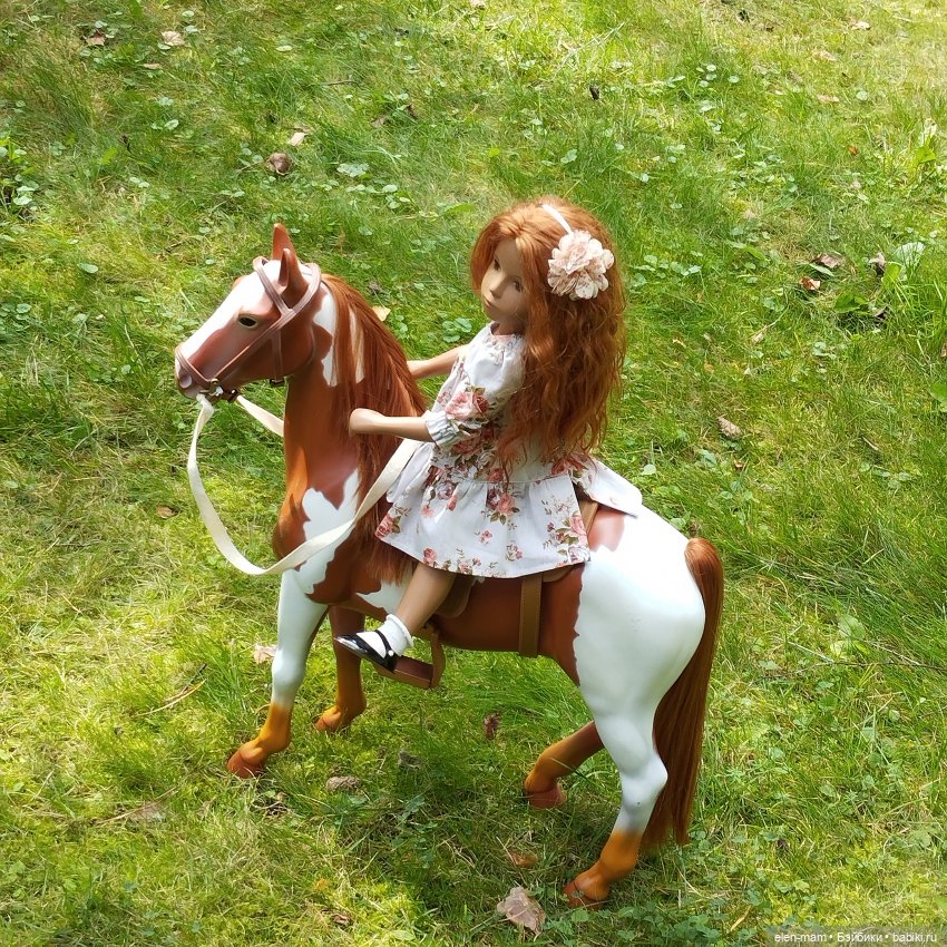 Конная прогулка🐎 — Куклы Sasha Morgenthaler (Саша Моргенталер): Trendon