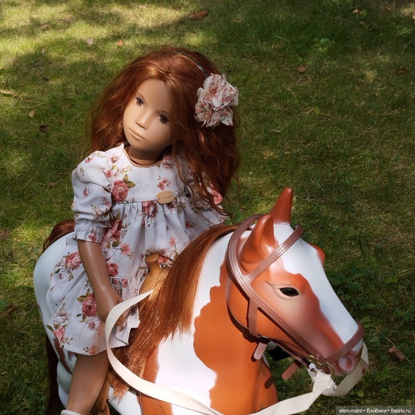 Конная прогулка🐎 — Куклы Sasha Morgenthaler (Саша Моргенталер): Trendon