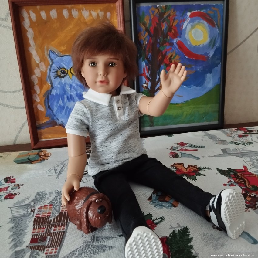 Красавчик🫶Кукла ООАК Kidz'n'Cats | Бэйбики Красавчик🫶Кукла ООАК Kidz'n'Cats