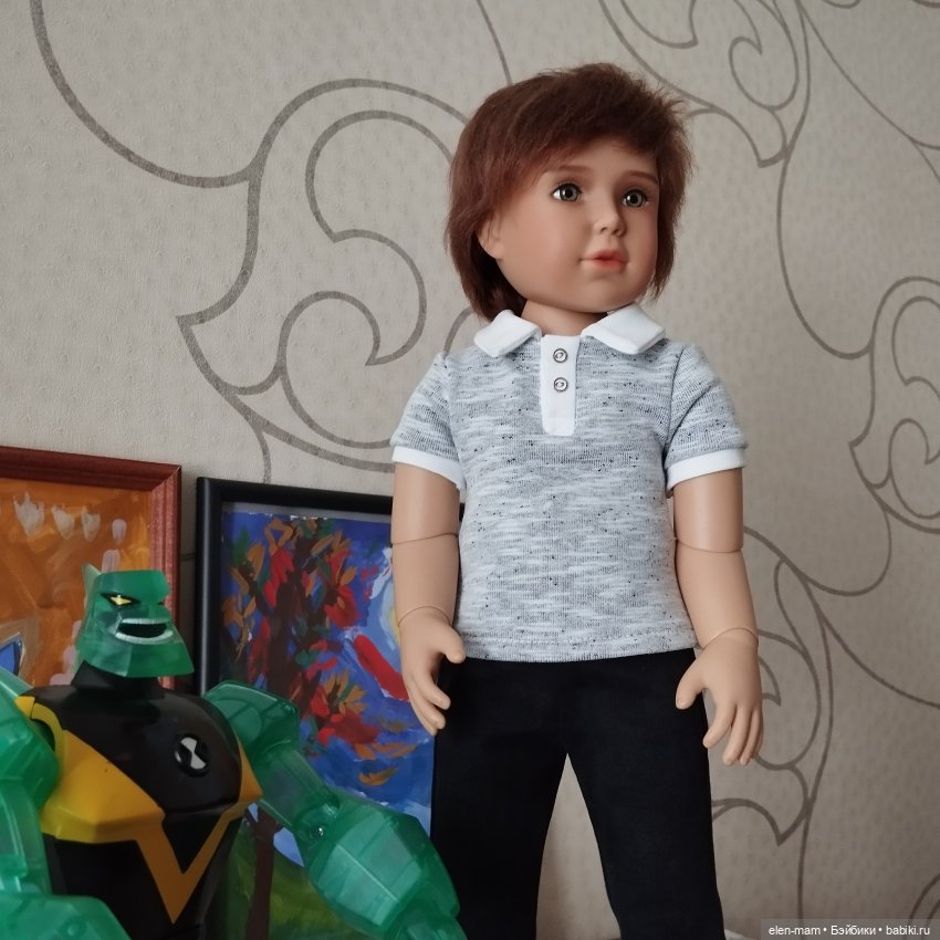 Красавчик🫶Кукла ООАК Kidz'n'Cats | Бэйбики Красавчик🫶Кукла ООАК Kidz'n'Cats