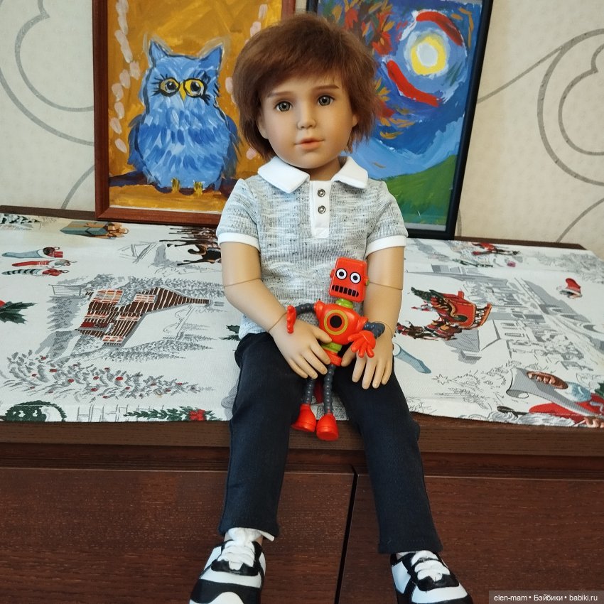 Красавчик🫶Кукла ООАК Kidz'n'Cats | Бэйбики Красавчик🫶Кукла ООАК Kidz'n'Cats (фото 4)