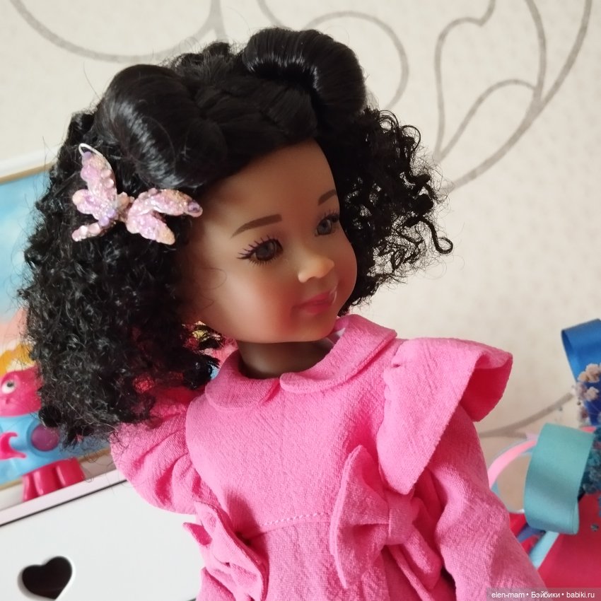 Кенни и ее новое платье👩🏾🦱💃 | Бэйбики Кенни и ее новое платье👩🏾🦱💃 (фото 9)