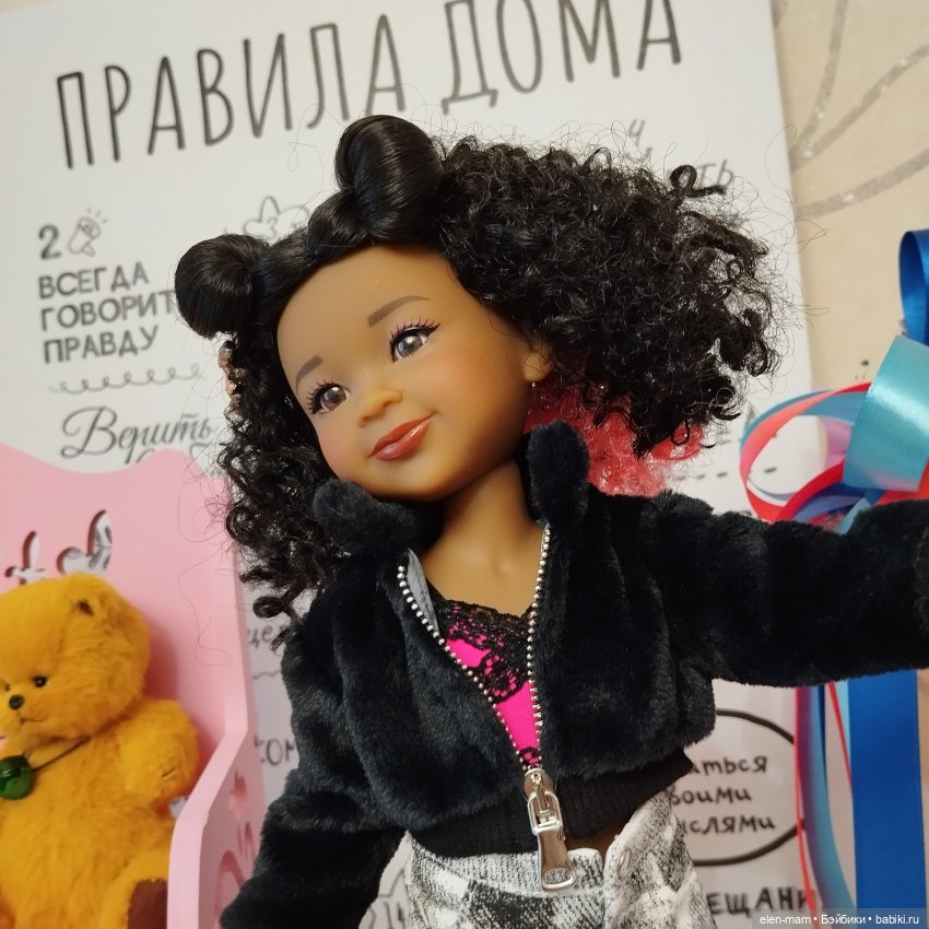 Кенни и ее новое платье👩🏾🦱💃 | Бэйбики Кенни и ее новое платье👩🏾🦱💃 (фото 2)