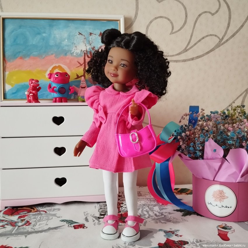 Кенни и ее новое платье👩🏾🦱💃 | Бэйбики Кенни и ее новое платье👩🏾🦱💃 (фото 7)