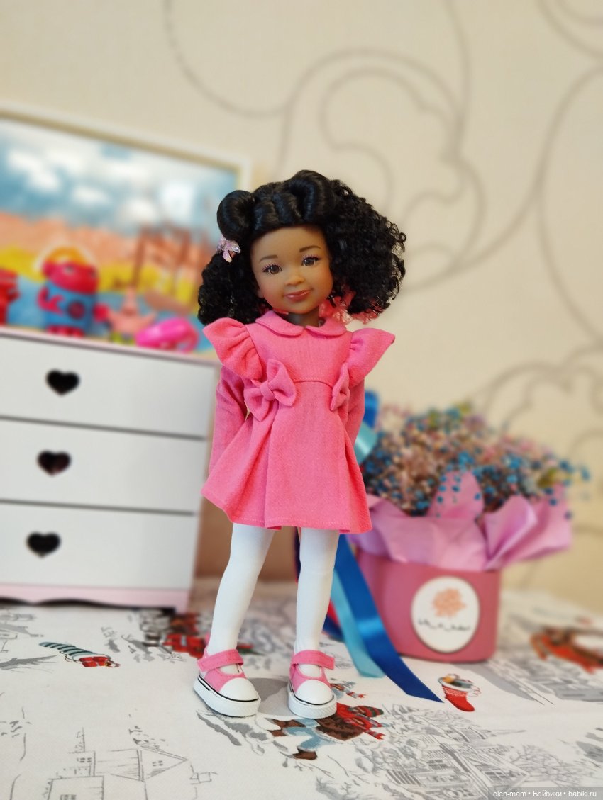 Кенни и ее новое платье👩🏾🦱💃 | Бэйбики Кенни и ее новое платье👩🏾🦱💃