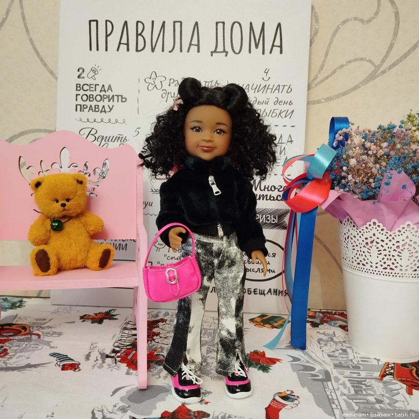 Кенни и ее новое платье👩🏾🦱💃 | Бэйбики Кенни и ее новое платье👩🏾🦱💃