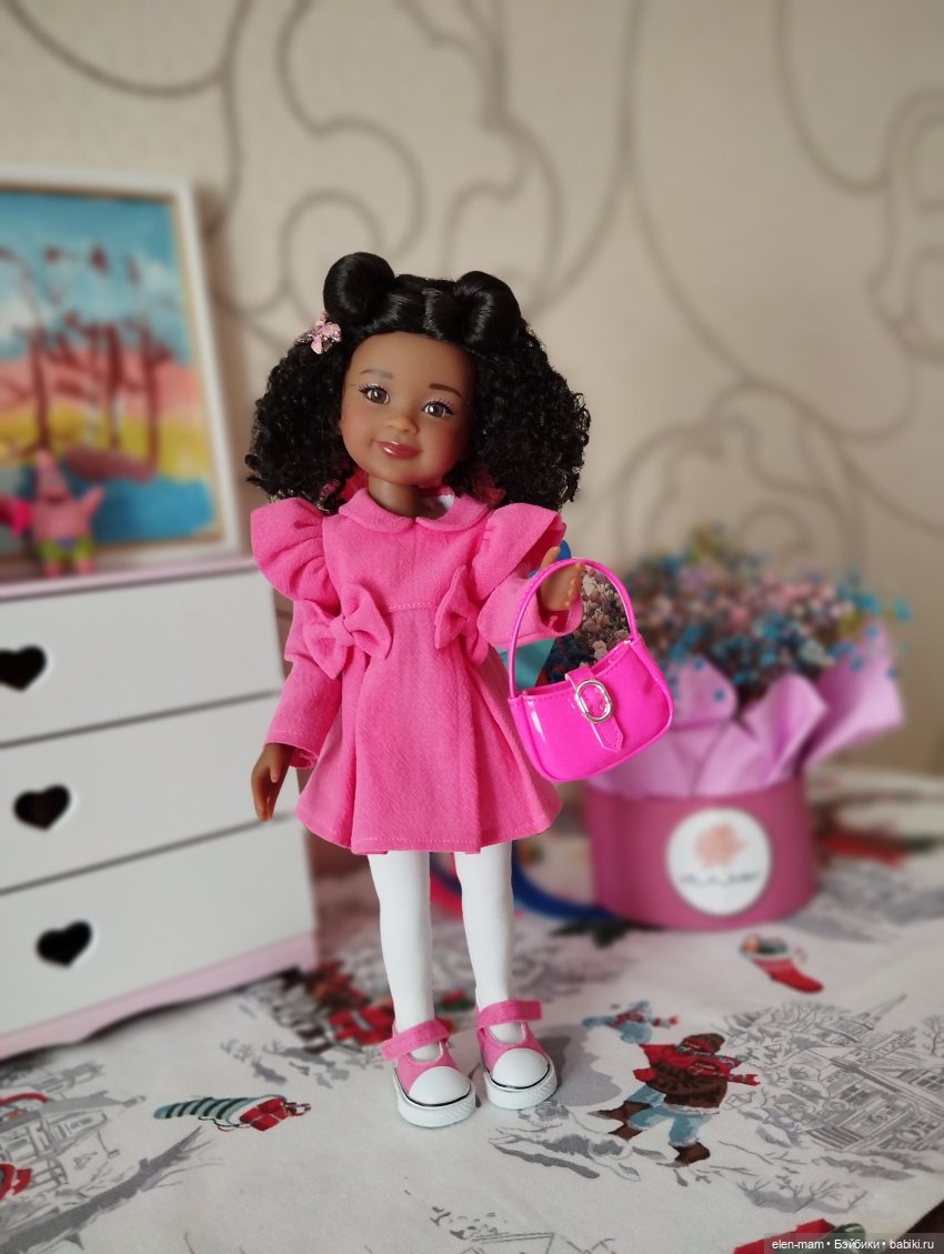 Кенни и ее новое платье👩🏾🦱💃 | Бэйбики Кенни и ее новое платье👩🏾🦱💃 (фото 4)