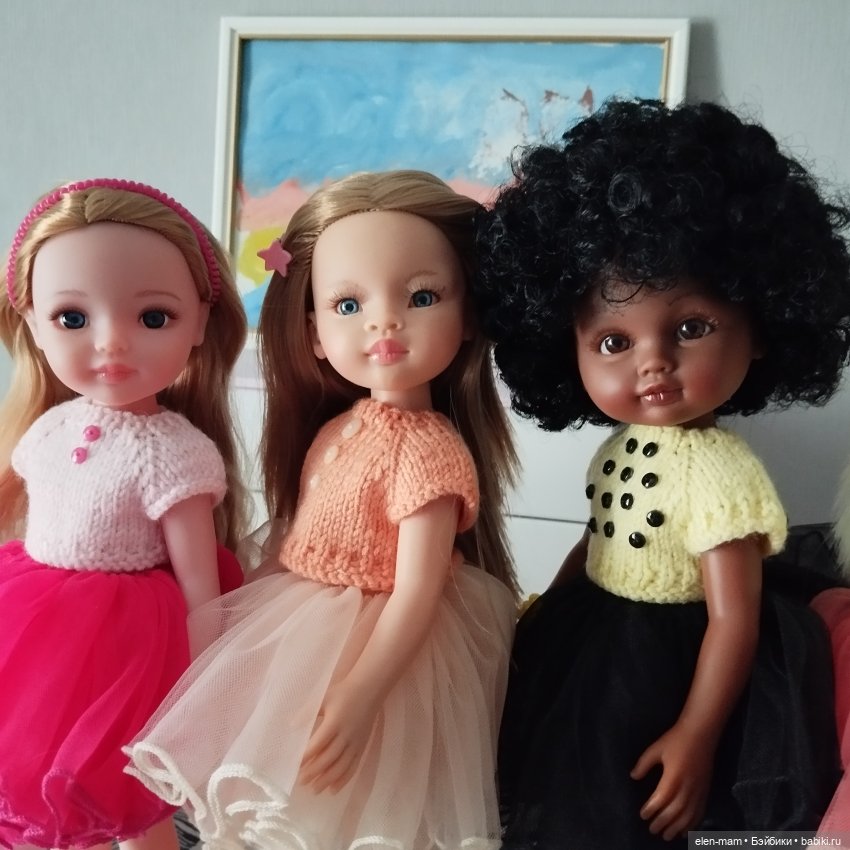 Обновки для PR | Бэйбики Обновки для PR — Куклы Paola Reina (Паола Рейна): новинки