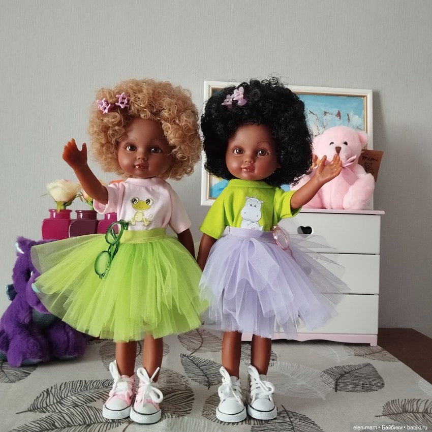 Сестрёнки Манолочки🩷💜 — Испанские куклы (разное): Vestida de Azul