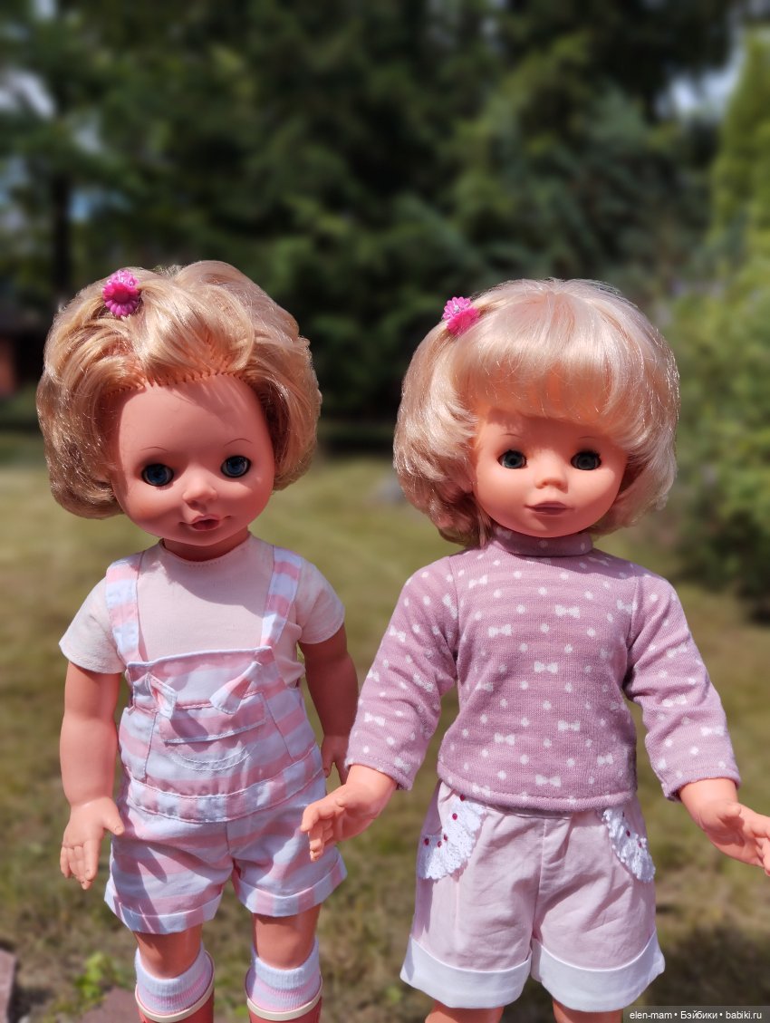 Девчонки из ГДР — Игрушки СССР и советского детства: резиновые