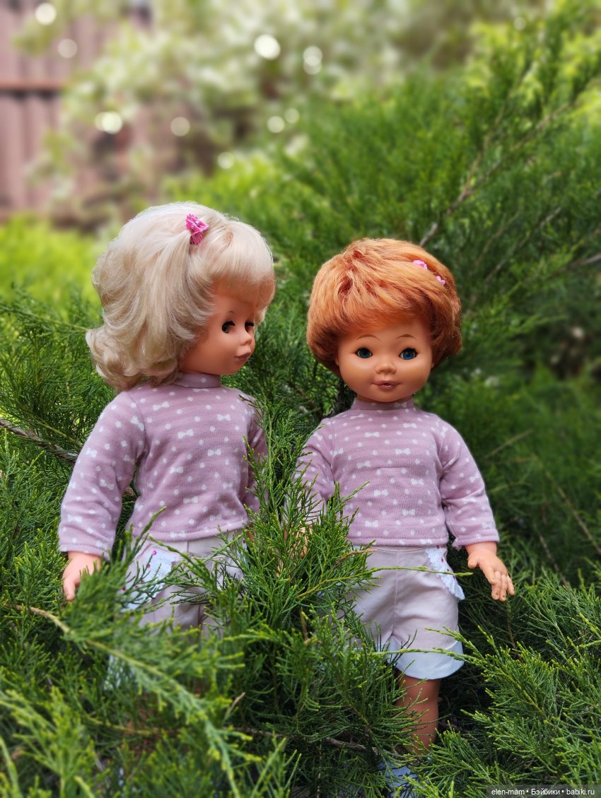 Девчонки из ГДР — Игрушки СССР и советского детства: резиновые