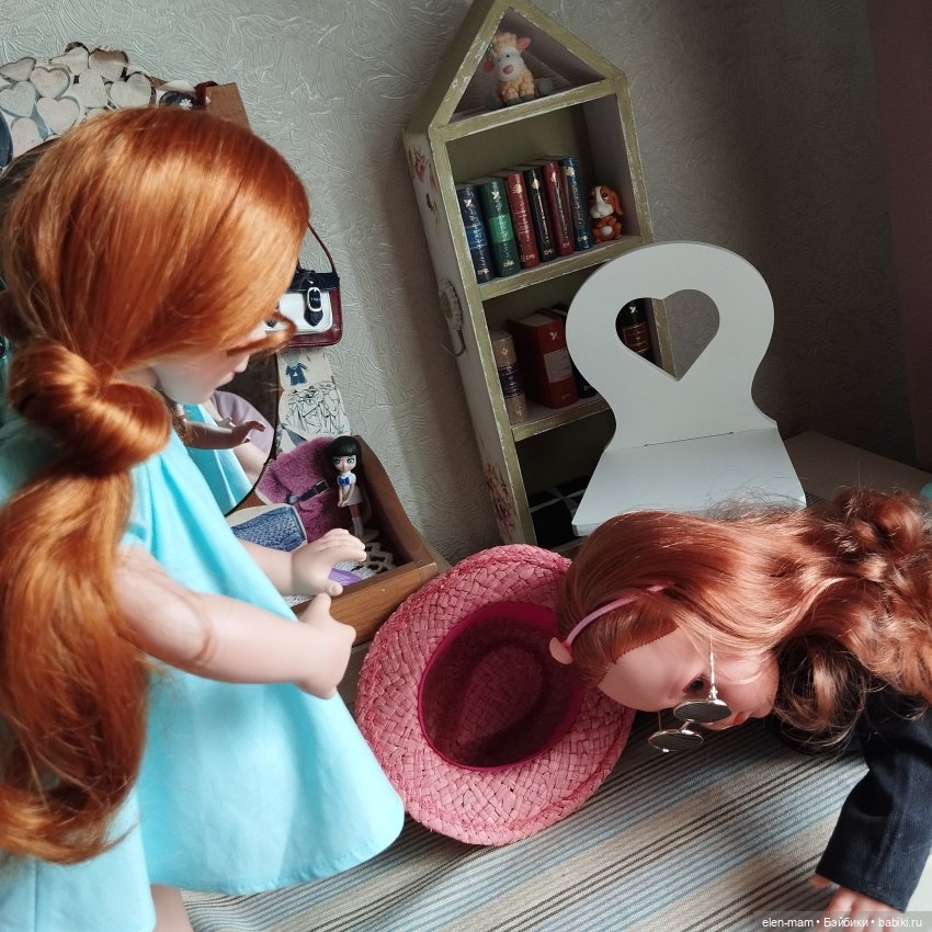 Не ушиблась?