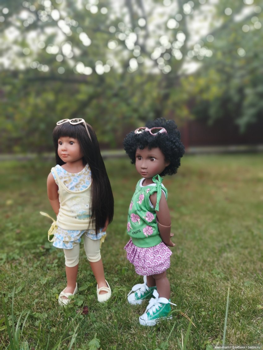 Гулять можно и нужно, особенно с куклами😁👍