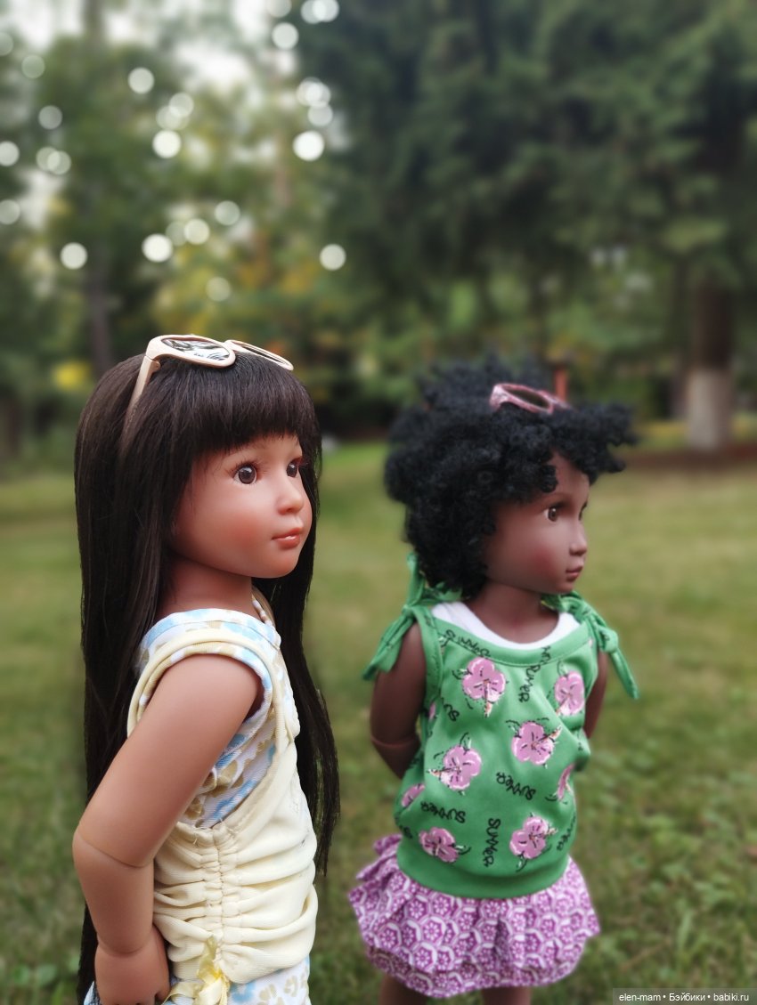 Гулять можно и нужно, особенно с куклами😁👍