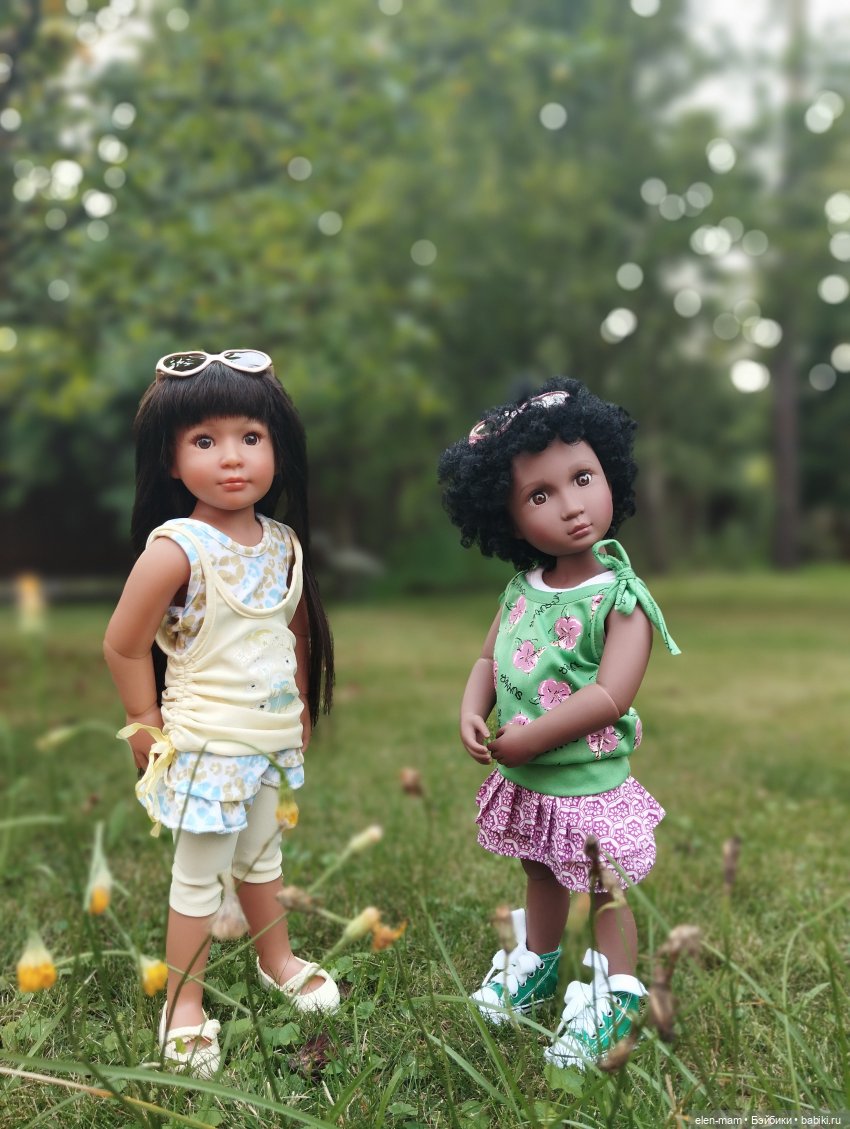 Гулять можно и нужно, особенно с куклами😁👍