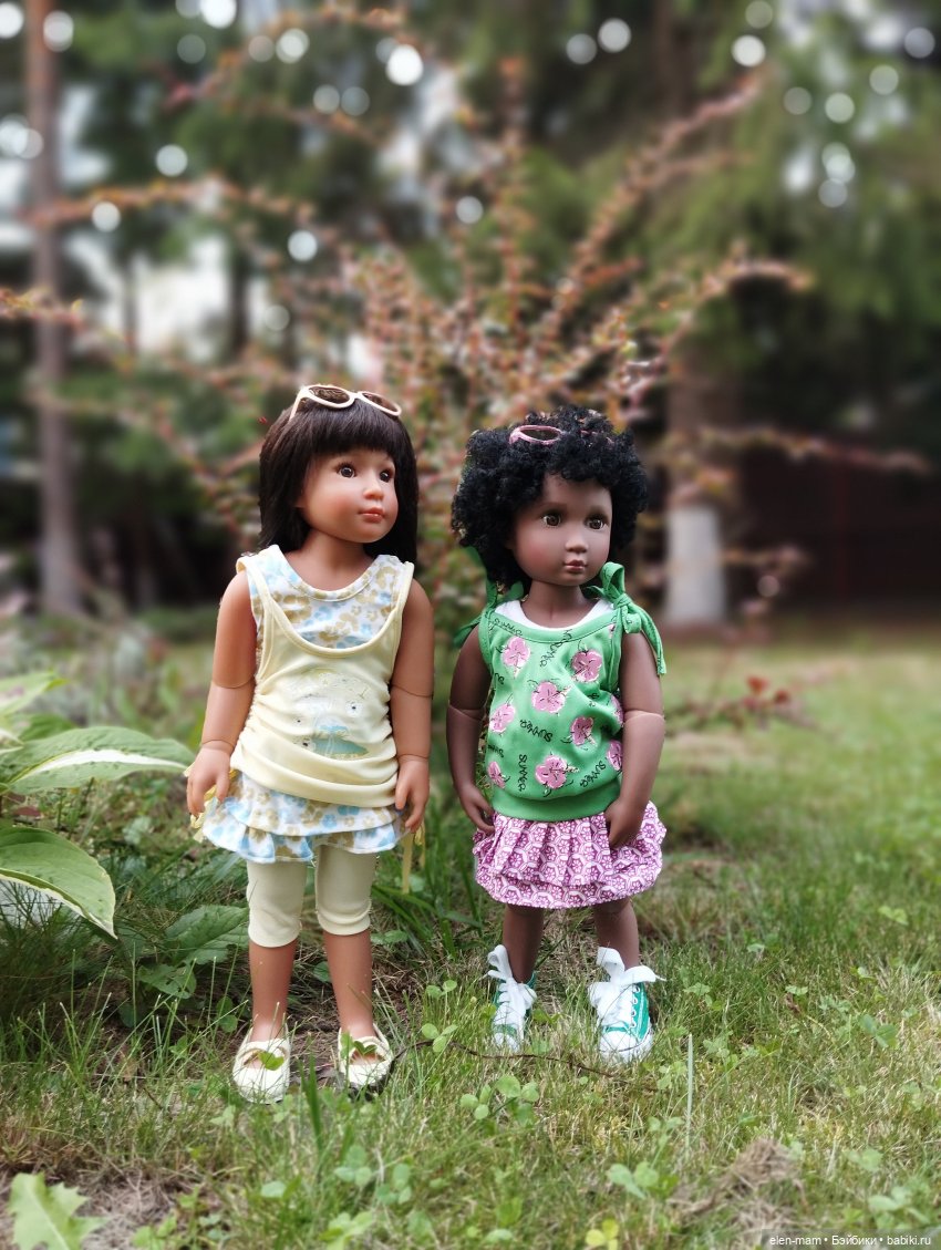 Клумба, вдвоём