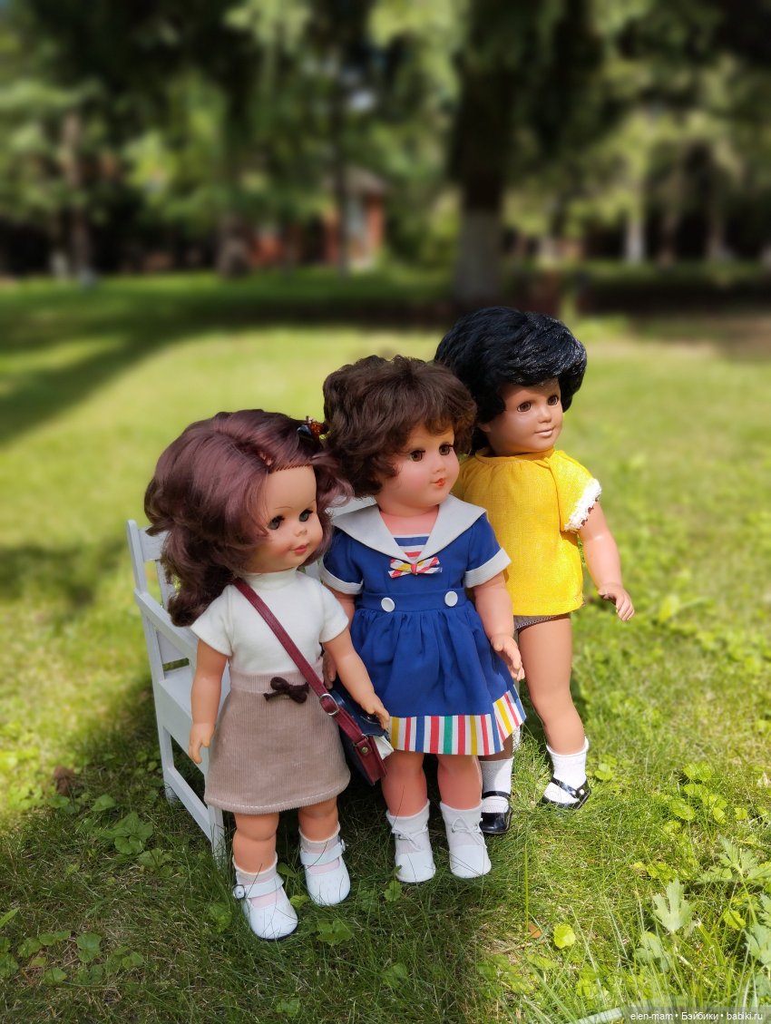 Немецкие куклы💫 — Игрушки СССР и советского детства: резиновые