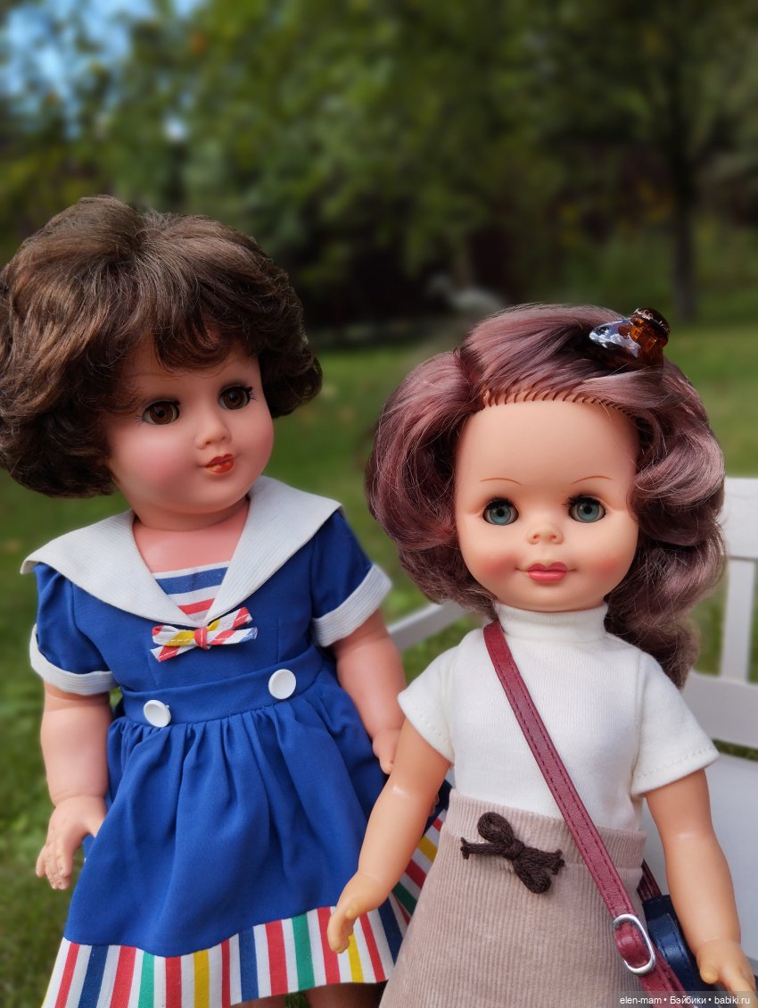 Немецкие куклы💫 — Игрушки СССР и советского детства: резиновые
