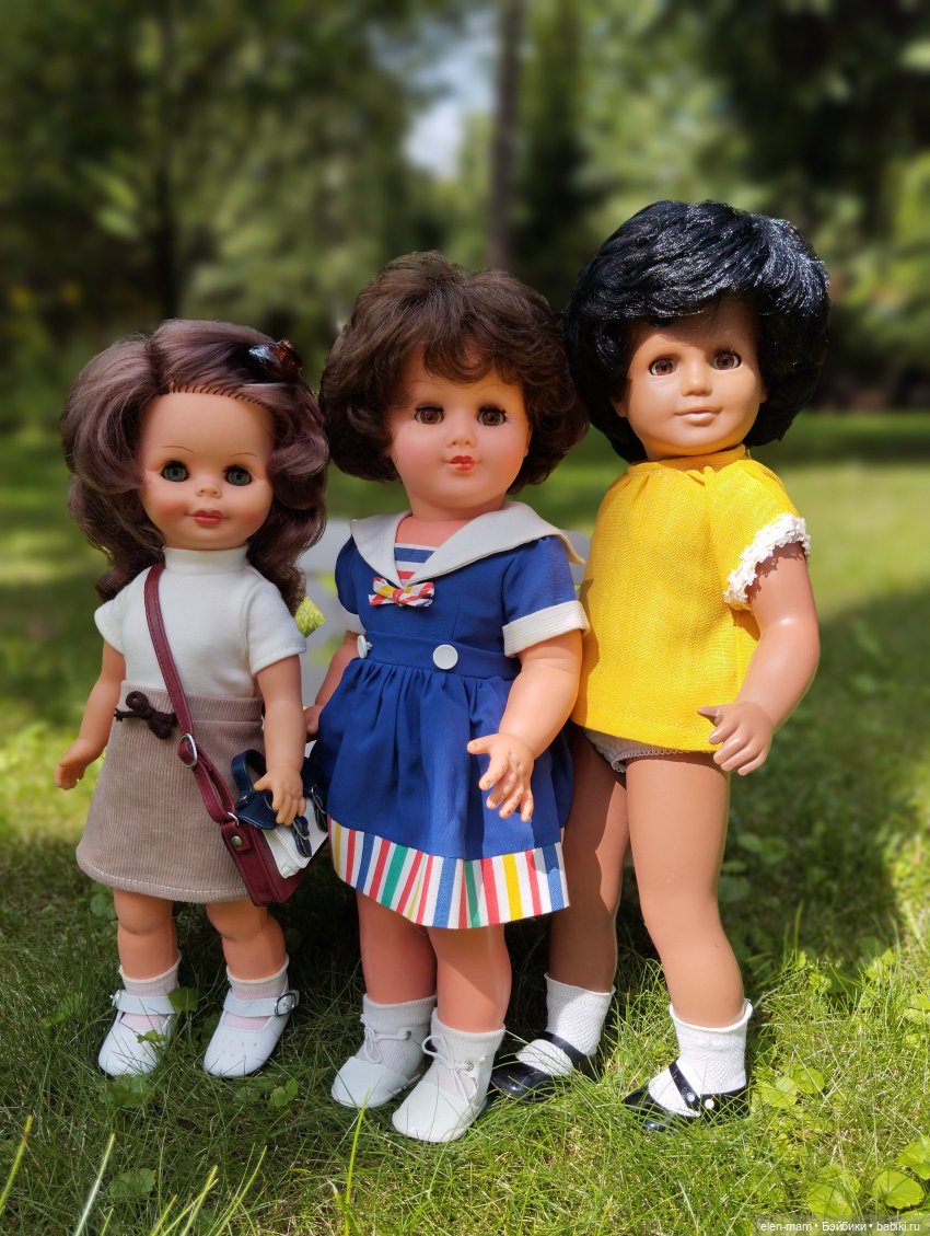 Немецкие куклы💫 — Игрушки СССР и советского детства: резиновые