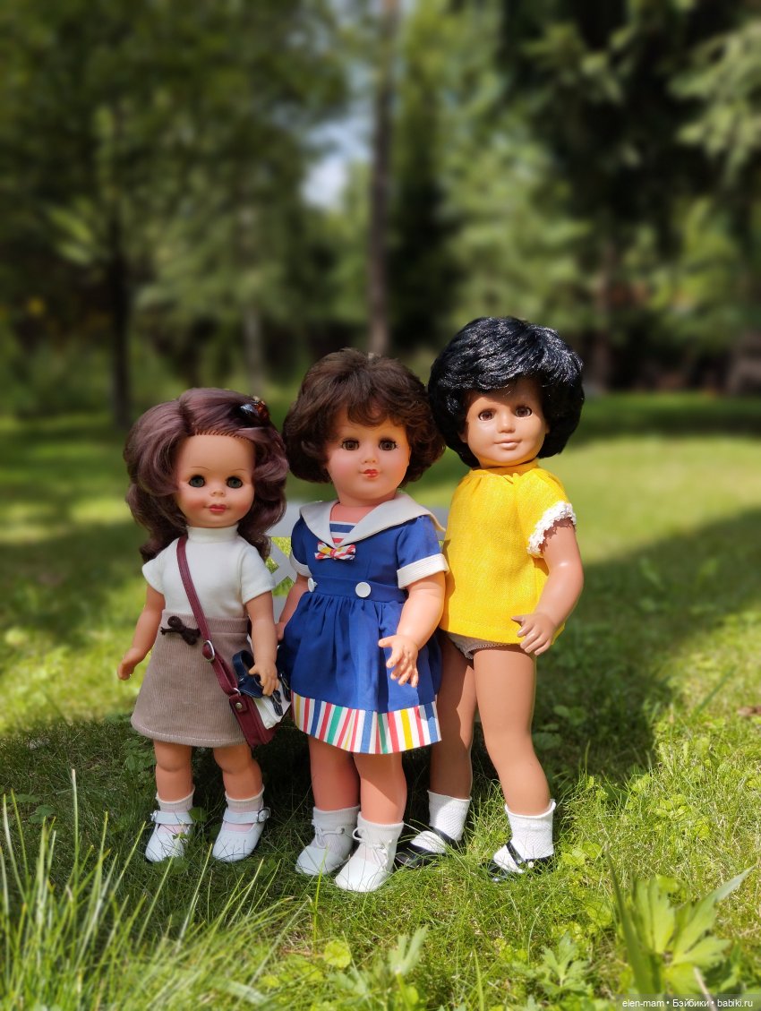 Немецкие куклы💫 — Игрушки СССР и советского детства: резиновые