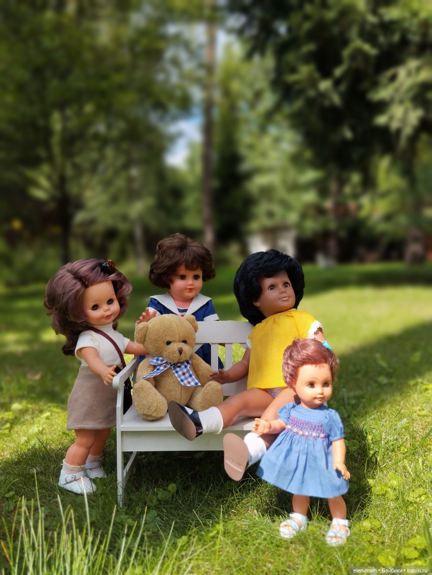 Немецкие куклы💫 — Игрушки СССР и советского детства: резиновые