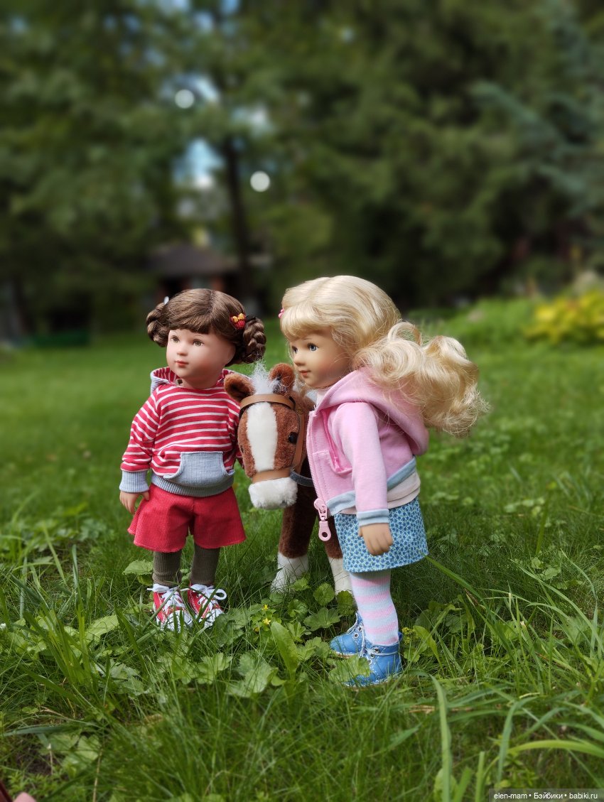 Элеа и Софи-Лорена, куклы Kathe Kruse