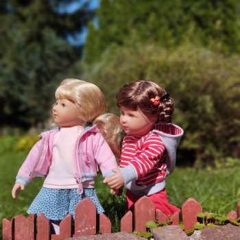 Элеа и Софи-Лорена, куклы Kathe Kruse