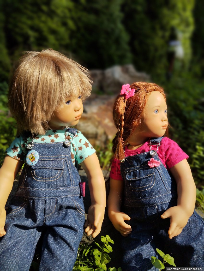 Вилли и Китти👫 — Куклы Annette Himstedt (Аннетт Химстедт): коллекционные