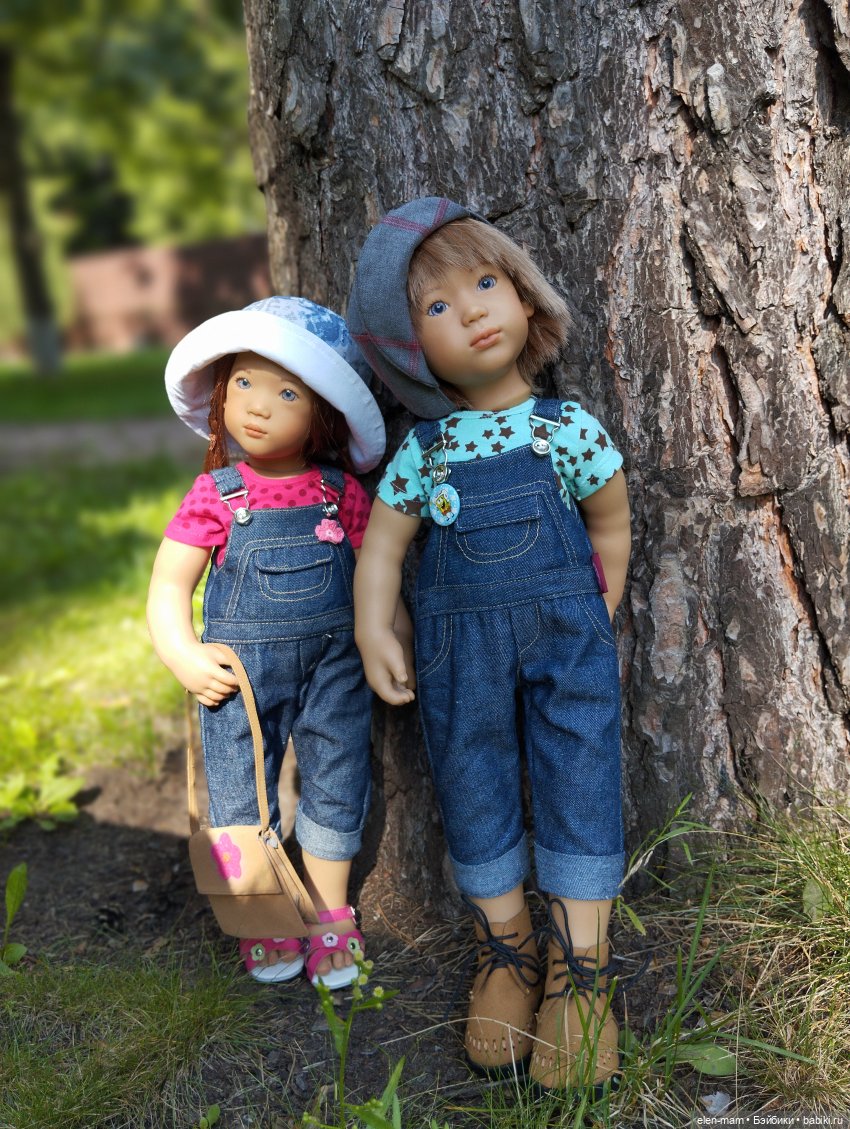 Вилли и Китти👫 — Куклы Annette Himstedt (Аннетт Химстедт): коллекционные