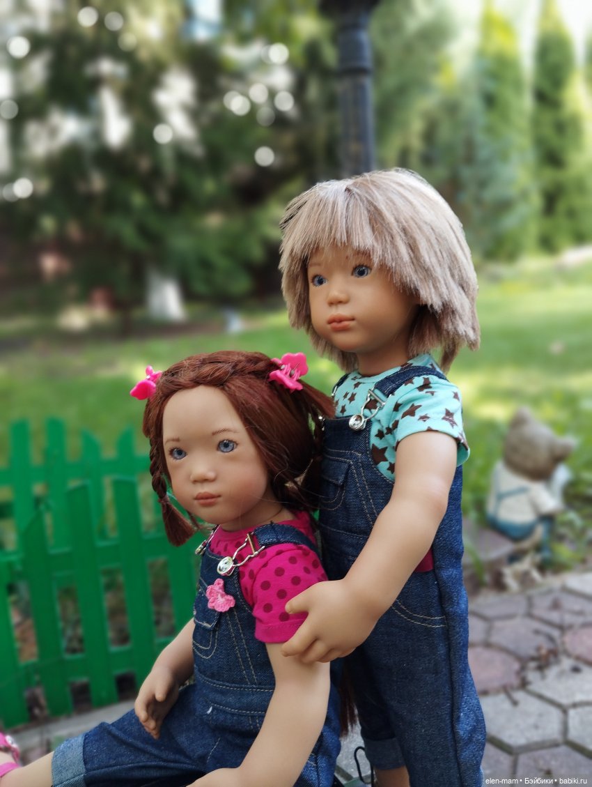 Вилли и Китти👫 — Куклы Annette Himstedt (Аннетт Химстедт): коллекционные
