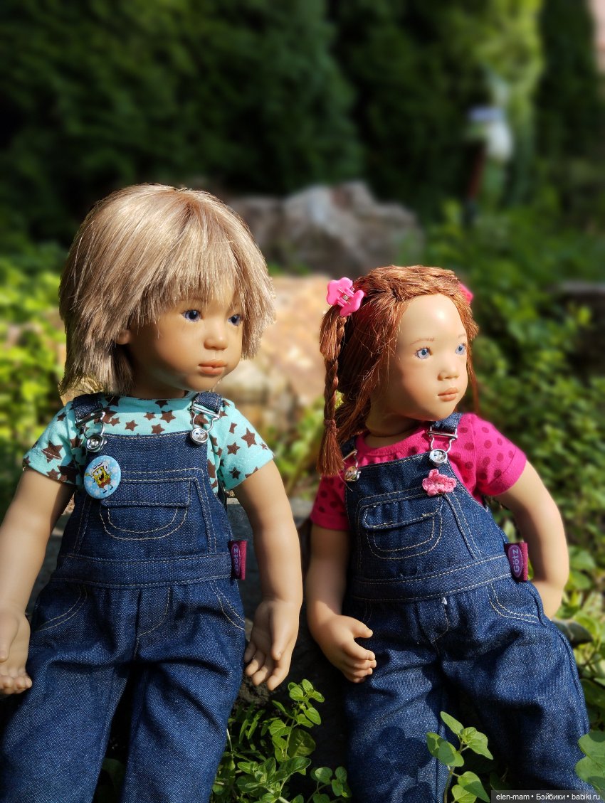 Вилли и Китти👫 — Куклы Annette Himstedt (Аннетт Химстедт): коллекционные